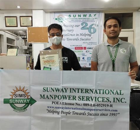 Sunway International Manpower Services .